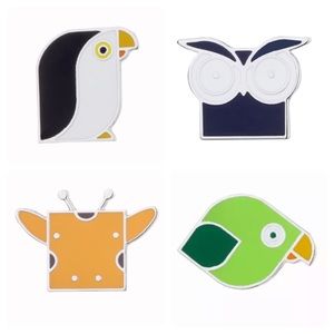 Cartoon Animal Pins